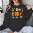 Math Teacher Ghost Shirt Cute Spooky Teacher Halloween Unisex Sweatshirt, funny design
