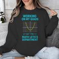 Mathletics Working On My Quads Algebra Math Teacher Unisex Sweatshirt, funny design Mathletics Working On My Quads Algebra Math Teacher Unisex Sweatshirt, funny design