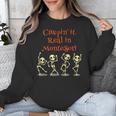 Montessori Creepin' It Real HALLOWEEN School Teacher Shirt Unisex Sweatshirt, funny design Montessori Creepin' It Real HALLOWEEN School Teacher Shirt Unisex Sweatshirt, funny design