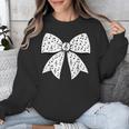 Music Notes Coquette Bow Music Teacher School Musician Band Unisex Sweatshirt, funny design Music Notes Coquette Bow Music Teacher School Musician Band Unisex Sweatshirt, funny design