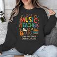 Music Teacher Music Sing Play Dance Choir Piano Unisex Sweatshirt, funny design Music Teacher Music Sing Play Dance Choir Piano Unisex Sweatshirt, funny design