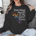 Music Teacher Unisex Sweatshirt, funny design Music Teacher Unisex Sweatshirt, funny design