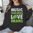Music Teachers Love Brains Cute Teaching Halloween Unisex Sweatshirt, funny design Music Teachers Love Brains Cute Teaching Halloween Unisex Sweatshirt, funny design