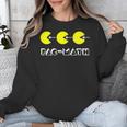 Nerdy Pac-Math Nom Retro Game Precalculus Math Teacher Unisex Sweatshirt, funny design Nerdy Pac-Math Nom Retro Game Precalculus Math Teacher Unisex Sweatshirt, funny design