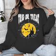 Nerdy Trig Or Treat Halloween Costume Math Teacher Unisex Sweatshirt, funny design