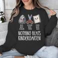 Nothing Beats Kindergarten Back To School Kid Teacher Unisex Sweatshirt, funny design Nothing Beats Kindergarten Back To School Kid Teacher Unisex Sweatshirt, funny design