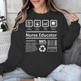 Nurse Educator Shirt Men Women Nursing Instructor Teacher Unisex Sweatshirt, funny design Nurse Educator Shirt Men Women Nursing Instructor Teacher Unisex Sweatshirt, funny design