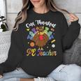 One Thankful PE Teacher Turkey Thanksgiving -Adults & Kids Classic Fit Polyester 100 Short Sleeve Unisex Sweatshirt, Pe Teacher Gifts, funny design One Thankful PE Teacher Turkey Thanksgiving -Adults & Kids Classic Fit Polyester 100 Short Sleeve Unisex Sweatshirt, Pe Teacher Gifts, funny design