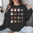 Order Of Operations Math Teacher Christmas Unisex Sweatshirt, funny design