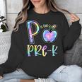P Is For Pre-K Preschool Teacher Tie Dye Back To School Unisex Sweatshirt, funny design