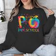 P Is For Preschool Tie Dye Back To School Teacher Men Women Girls Kids Unisex Sweatshirt, funny design