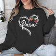Para Heart Paraprofessional Teacher Paraeducator Unisex Sweatshirt, funny design Para Heart Paraprofessional Teacher Paraeducator Unisex Sweatshirt, funny design