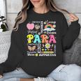 Paras Make It Possible Paraprofessional Paraeducator Teacher Unisex Sweatshirt, funny design Paras Make It Possible Paraprofessional Paraeducator Teacher Unisex Sweatshirt, funny design