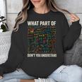 What Part Of Don't You Understand Math Teacher Unisex Sweatshirt, funny design What Part Of Don't You Understand Math Teacher Unisex Sweatshirt, funny design