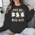 Pas De BOO-Rée Ghost Ballet Dancer Halloween Dance Teacher Unisex Sweatshirt, funny design Pas De BOO-Rée Ghost Ballet Dancer Halloween Dance Teacher Unisex Sweatshirt, funny design