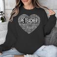 PE Physical Education Teacher PEAppreciation Coach Unisex Sweatshirt, Pe Teacher Gifts, funny design PE Physical Education Teacher PEAppreciation Coach Unisex Sweatshirt, Pe Teacher Gifts, funny design