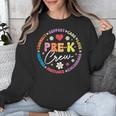 Pre-K Crew 1st Day Of School Preschool Teacher Unisex Sweatshirt, funny design Pre-K Crew 1st Day Of School Preschool Teacher Unisex Sweatshirt, funny design