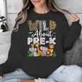 Pre-k Teacher Kids Back To School Wild About Pre-k Unisex Sweatshirt, funny design
