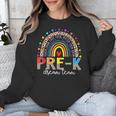 PreK Dream Team Leopard Rainbow Teacher Squad Back To School Unisex Sweatshirt, funny design PreK Dream Team Leopard Rainbow Teacher Squad Back To School Unisex Sweatshirt, funny design