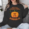 Pumpkin Pie Pi Math Teacher Shirt Halloween Men Adult Unisex Sweatshirt, funny design