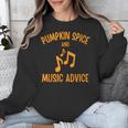 Pumpkin Spice And Music Advice Music Teacher Halloween Unisex Sweatshirt, funny design Pumpkin Spice And Music Advice Music Teacher Halloween Unisex Sweatshirt, funny design