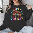 Rainbow Happy Dot Day Shirts Teacher Kids September 15th Unisex Sweatshirt, funny design Rainbow Happy Dot Day Shirts Teacher Kids September 15th Unisex Sweatshirt, funny design