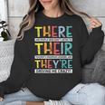 There Their They’Re Grammar Joke For English Teacher Student Unisex Sweatshirt, English Teacher Gifts, funny design There Their They’Re Grammar Joke For English Teacher Student Unisex Sweatshirt, English Teacher Gifts, funny design