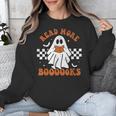 Read More Books Cute Ghost Reading Book Teacher Halloween Unisex Sweatshirt, funny design Read More Books Cute Ghost Reading Book Teacher Halloween Unisex Sweatshirt, funny design