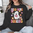 Read More Books Groovy Halloween Teacher Women Unisex Sweatshirt, Groovy Teacher Gifts, funny design Read More Books Groovy Halloween Teacher Women Unisex Sweatshirt, Groovy Teacher Gifts, funny design