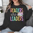 Readers Are Leaders Reading Book Lovers Teacher Women Kids Unisex Sweatshirt, funny design Readers Are Leaders Reading Book Lovers Teacher Women Kids Unisex Sweatshirt, funny design