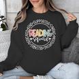 Reading Squad Teacher Reader Librarian Interventionist Team Unisex Sweatshirt, funny design