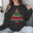 Reading Teacher Christmas Shirt Elf Christmas Cheer For Men Women Unisex Sweatshirt, funny design Reading Teacher Christmas Shirt Elf Christmas Cheer For Men Women Unisex Sweatshirt, funny design