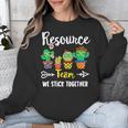 Resource Team Cactus Crew Resource Teacher Squad Unisex Sweatshirt, funny design Resource Team Cactus Crew Resource Teacher Squad Unisex Sweatshirt, funny design