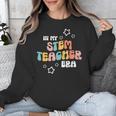 Retro Boho Math Science Professor In My STEM Teacher Era Unisex Sweatshirt, Science Teacher Gifts, funny design