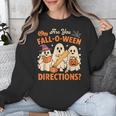 Retro Are You Fall O Ween Directions Ghost Teacher Spooky Unisex Sweatshirt, funny design Retro Are You Fall O Ween Directions Ghost Teacher Spooky Unisex Sweatshirt, funny design