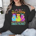 Retro Are You Falloween Direction Teacher Spooky Halloween Unisex Sweatshirt, funny design Retro Are You Falloween Direction Teacher Spooky Halloween Unisex Sweatshirt, funny design