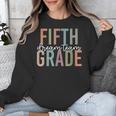 Retro Fifth Grade Dream Team Groovy Teacher Back To School Men Women Girls Kids Unisex Sweatshirt, Groovy Teacher Gifts, funny design Retro Fifth Grade Dream Team Groovy Teacher Back To School Men Women Girls Kids Unisex Sweatshirt, Groovy Teacher Gifts, funny design