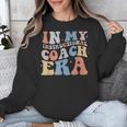 Retro Groovy In My Instructional Coach Era Teacher Unisex Sweatshirt, Groovy Teacher Gifts, funny design Retro Groovy In My Instructional Coach Era Teacher Unisex Sweatshirt, Groovy Teacher Gifts, funny design