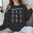 Retro Halloween Kindergarten Teacher Skeleton Trick Or Treat Men Women Kids Unisex Sweatshirt, funny design