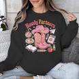 Retro Howdy Partners Cowgirl Cowboy Teacher Back To School Unisex Sweatshirt, funny design Retro Howdy Partners Cowgirl Cowboy Teacher Back To School Unisex Sweatshirt, funny design
