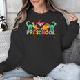 Retro Preschool Cute Dinosaur Preschool Teacher Kids Boys Unisex Sweatshirt, funny design Retro Preschool Cute Dinosaur Preschool Teacher Kids Boys Unisex Sweatshirt, funny design