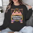Ringmaster Teacher Circus Party Ringmaster Carnival Unisex Sweatshirt, funny design