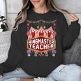 Ringmaster Teacher Costume – Carnival Birthday Style Unisex Sweatshirt, funny design Ringmaster Teacher Costume – Carnival Birthday Style Unisex Sweatshirt, funny design