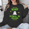 Scary Physical Education Ed Teacher Costume Halloween Easy Unisex Sweatshirt, funny design