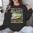 School Bus Driver Life Last Day Of School Teacher Kids Unisex Sweatshirt, funny design
