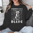 Schrodinger's Cat Dead And Alive Physics Teacher Unisex Sweatshirt, funny design Schrodinger's Cat Dead And Alive Physics Teacher Unisex Sweatshirt, funny design