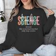 Science Teacher Definition For Women & Men Unisex Sweatshirt, Science Teacher Gifts, funny design