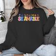 Se Amable Be Kind In Spanish Groovy Teacher Flowers Unisex Sweatshirt, Groovy Teacher Gifts, funny design Se Amable Be Kind In Spanish Groovy Teacher Flowers Unisex Sweatshirt, Groovy Teacher Gifts, funny design