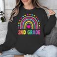 Second Grade Rainbow Girls Boys Teacher Team 2nd Grade Squad Unisex Sweatshirt, 2nd Grade Teacher Gifts, funny design Second Grade Rainbow Girls Boys Teacher Team 2nd Grade Squad Unisex Sweatshirt, 2nd Grade Teacher Gifts, funny design