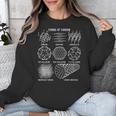 Sheldon Nerdy Forms Carbon Nanotubes Chemistry Teacher Geek Unisex Sweatshirt, funny design